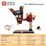 YCS 7060xกล้องจุลทรรศน์ 3ตา 7-60เท่า กล้อง3ตา