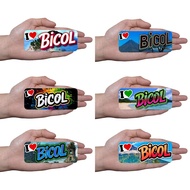 I LOVE BICOL RECTANGLE RUBBER REF MAGNET