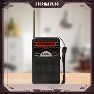 [eternally.sg] Digital Radio Built-in Speaker Pocket Pointer Radio LCD Display Battery Operated