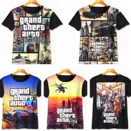 Cool GTA 3D T-Shirt | GTA Game T-Shirt | GTA Clothes for Children Aged 1-12 Years