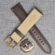 FOSSIL strap 22MM brown leather watch strap FS5380 ME3160 ME3161 FS5708 ME3170