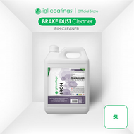 IGL Coatings Ecoclean Iron - Effective Quick Removal Of Car Wheel Brake Dust Iron Rust Remover Clean
