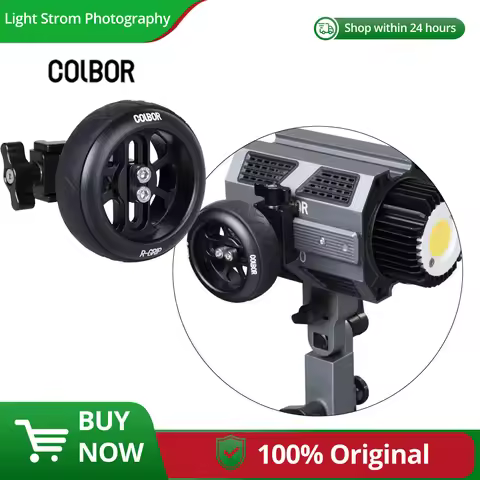 COLBOR PA31C NATO Hand Grip for CL60 CL100X COB LED Video Light Quick Release Mechanism Removable Si
