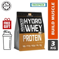 BS Nutrition Hydro Whey Protein 3KG (Free Shaker + Creatine) | High Protein | Halal [Racepack.sg]