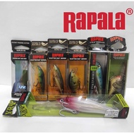RAPALA DT-6 / SCATTER RAP / SHADOW RAP / X-RAP FISHING LURE SERIES