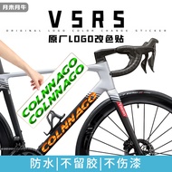 Suitable for Colnago Plum Blossom V5RS Road Bike Sticker Frame Lower Tube logo logo Color Change Sti