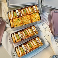 Taiwan Snacks Chives Nougat Sandwich Biscuits Iron Box Nougat Biscuit Satisfy the Appetite Internet 