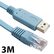 USB To RJ45 Console Cable RS232 Serial Adapter for Laptop Computer Cisco Router USB RJ 45 8P8C Conve