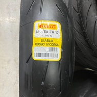 YEAR 2025 PIRELLI DIABLO ROSSO IV 4 CORSA 180/55 ZR17 180/55-17 180 55 17