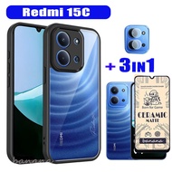 Redmi 15C Frosted Shockproof Phone Case 3 in 1 Redmi 14C 13C Redmi 15 13 4G Redmi A5 A4 A3 Clear Sho