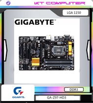 MAINBOARD GIGABYTE GA-Z97-HD3 SOCKET 1150 DDR3 มี HDMI USB3.0 MAX RAM 32G