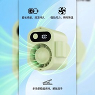 Portable Clip-On Fan Clip Umbrella Wearable Waistband Or Hat for Sports Travel Small Handheld Fan fo
