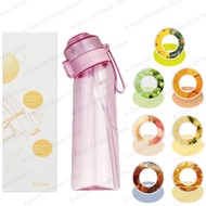 650Ml Air Taste Buds Flavored Water Bottle With 7 Flavors Pods Vesipullo Borraccia Flavors Waterfles