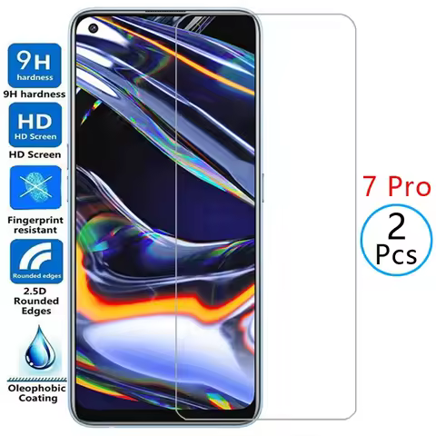 2glass for Dd Protective Tempered Glass for Realme 7 Pro Screen Protector on Realme7pro 7pro Film Re