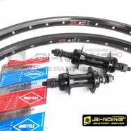 26 Inch MTB Bike Wheelset Federal Etrto 559 Rims Araya TM620 HFH Iron Hub 36H Discbrake Threaded