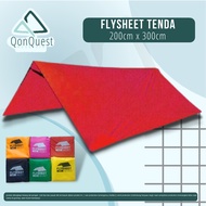 TENDA Tent flysheet type bushcraft 2M x 3m flysheet 3x3 bivouac traptrend flysheet 3x4 bushcraft Fly