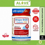 [ALIVE PHARMACY] Life-Space Shape B420 Probiotic Plus 50 Hard Capsules | 20 Billion CFU Multi-Strain