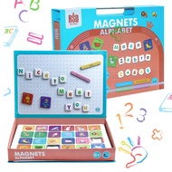 161Pcs Magnetic Letters Numbers Foam Magnets Funny Alphabet Magnets for Fridge Baby Magnets with Zoo