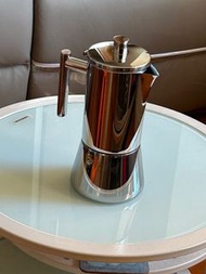 高級不銹鋼Espresso 咖啡壺，容量4杯，可明火或電𥔵爐煮用