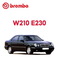 BREMBO Rear Brake Pads (1 set) - Mercedes W210 E230