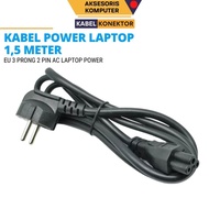 Kabel Power Adaptor Charger Laptop Compatibel For Universal 3 Lubang
