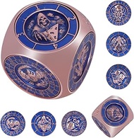 DND Spinner Dice Upgrade, Unique 7-in-1 Metal DND Dice, Fantasy D&D Tabletop RPG Accessories, 3D Rel
