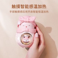 FANHOME - 新款智能感溫暖手寶充電暖手寶卡通雪寵暖手寶 usb 便攜暖寶寶 雪寵粉【智能感溫】