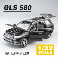 LEO 1:24 & 1:32 Mercedes-Benz Maybach GLS 600โมเดลรถอัลลอยสำหรับเด็กของเล่นเด็กของเล่นสำหรับรถเด็กขอ