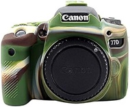 Hbin Soft Silicone Protective Case for Canon EOS 77D Hbin (Color : Color1)