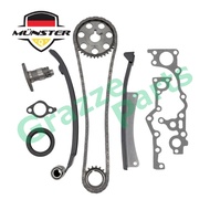 (10pc) Münster Timing Chain Kit Set Toyota Hiace Van RZH112 1989-2005 Petrol 1RZ 1RZ-FE 1RZ-E 2.0 2R