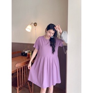 H&J DRESS 3371 BANGKOK SIDE POCKET Ruffled Dress (HJ3371)