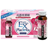 Thực phẩm chức năng nước uống chống lão hóa bổ sung Collagen Itoh EX Placenta (10 lọ x 50ml) Số 1 Nhật bản