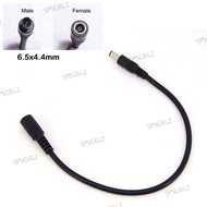30cm 6.5x4.4mm 6044 DC Male to Female 18awg 7A Extension Cable Connector Charging wire Cord for Comp