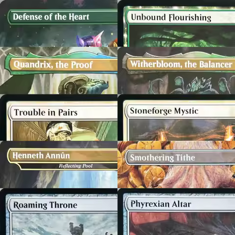 LK37 Faerie Mastermind Miirym, Sentinel Wyrm Trouble in Pairs Windfall High-Quality TCG Proxy Cards 