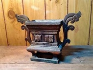 鋅製福壽香爐—古物舊貨、早期民俗宗教用品收藏