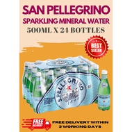San Pellegrino Sparkling Mineral Water 500ml x 24 bottles (PET bottles)