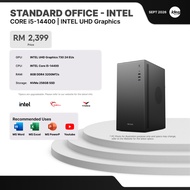 IDEALTECH STANDARD OFFICE INTEL PC PACKAGE ( INTEL CORE I5 / INTEL GRAPHICS / 8GB RAM / 256GB SSD )