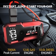 Portable car wireless charger. 46800mAh/7000A 12V car jumper starter booster car starter multi-func