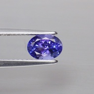 พลอย แทนซาไนท์ ธรรมชาติ แท้ ( Natural Tanzanite ) หนัก 1.03 กะรัต