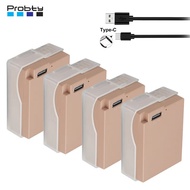 1800mAh DMW-BLC12 DMW-BLC12E DMW-BLC12PP Battery with Type-C Input Port for Panasonic Lumix DMC-G85,
