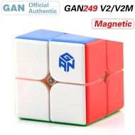 GAN 249 v2 M Magnetic 2x2x2 Magic Cube 2x2 GAN249 Speed Twisty Puzzles Antistress Educational Toys F
