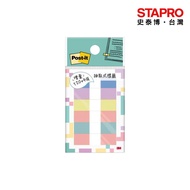 3M Post-it Removable Label/12x44mm/124 Sheets X 6 Colors/Pack/683-6 PASTEL|Stab
