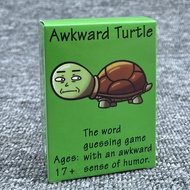 Hot Sale English Version Awkward turtle Funny Family Party Board Game Humorous Solitaire Game A07220