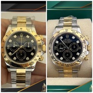 🤴🏻👑 金鋼地通黑面鑽石！ Rolex 116523G 116503G黑面鑽石