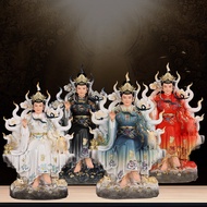 Resin Nine Tail Fox Empress Statues White Nine Statues White Nine Statues Tail Fox Empress Statues W