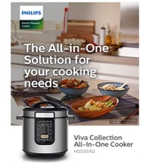 【hot sale】 Philips Viva Collection All-In-One Cooker - HD2137 (HD2137/62)