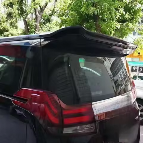 Hot Selling Lightweight Genuine Carbon Fiber Roof Spoiler UV Treated For Alphard 30 Series AH30 2015