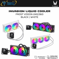 [ Invasion FROST VISION 240 / 360 Liquid Cooler ] Intel & AMD CPU AIO Liquid Cooler Black | White