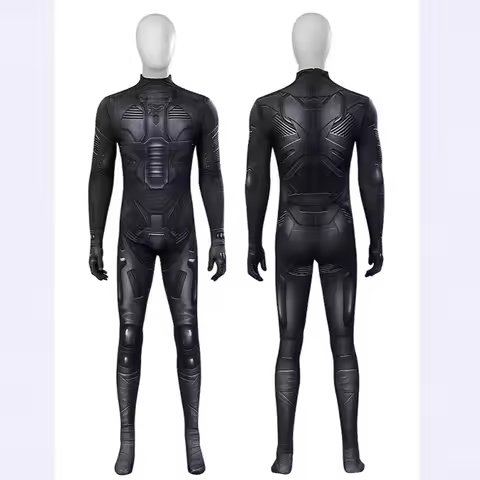 Halloween Dune Cosplay 3D Print Bodysuit Paul Atreides Chani Adults Costumes Suit Jumpsuit Black Sui