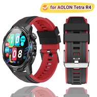 for AOLON Tetra R4 strap Silicone strap for AOLON Tetra R4 Smart watch strap Sports wristband